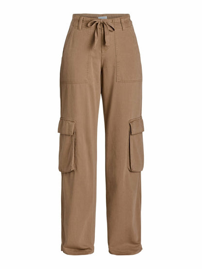 Time and Tru Womens Drawstring Cargo Pants 31" Inseams Ermine Size 16