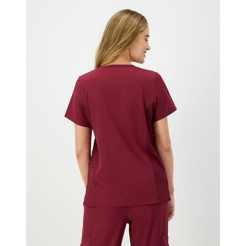 Hanes Comfort Fit Scrubs Women s Scrub Top New Ebony M