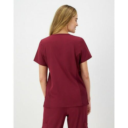 Hanes Comfort Fit Scrubs Women s Scrub Top New Ebony M