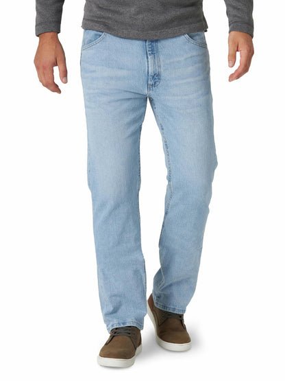 Wrangler Mens and Big Mens Regular Fit Jeans with Flex Soft Touch Light 36X34