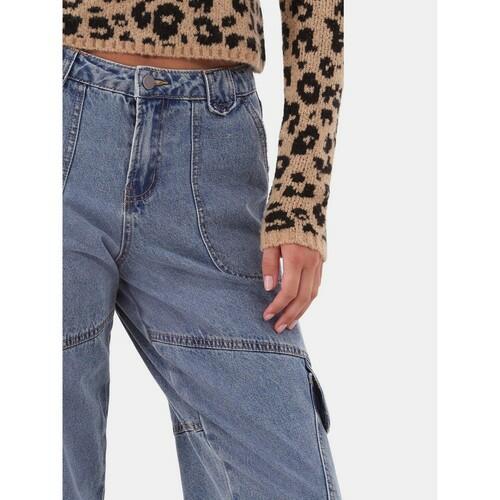 No Boundaries Wide Leg Cargo Pants Womens