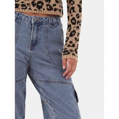 No Boundaries Wide Leg Cargo Pants Womens