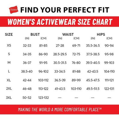 Hanes EcoSmart Womens Fleece Sweatshirt V-Notch