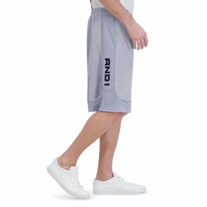 AND1 Mens and Big Mens All Court Short Sleet Size 2XL