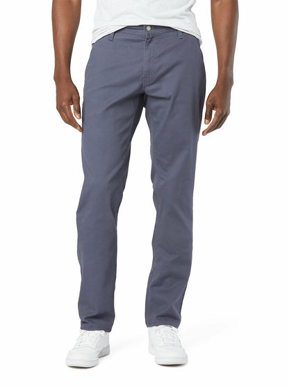 Levi Strauss Signature Mens Athletic Fit Hybrid Chino Pants Ombre Blue Sz 34x32