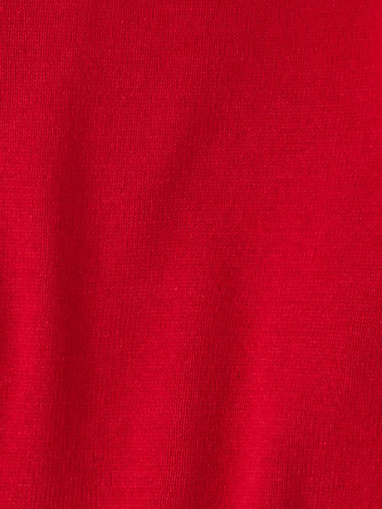 The Childrens Place Boys Long Sleeve Solid V-Neck Sweater Classic Red Size L