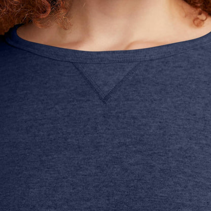 Hanes EcoSmart Womens Fleece Sweatshirt V-Notch