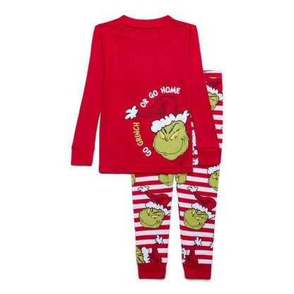 The Grinch who Stole Christmas Matching Family Pajamas - Men, 2X