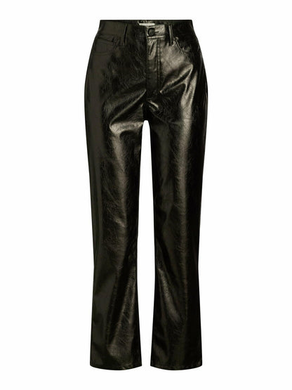 Sofia Jeans Womens Paloma Slim Straight High Rise Crop Pants Black Size 6