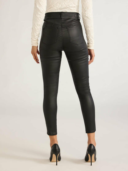 Sofia Jeans Womens Eva Contouring Skinny High Rise Jeans 27" Inseam Black Size 6