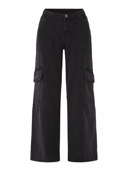 No Boundaries Wide Leg Cargo Pants Womens