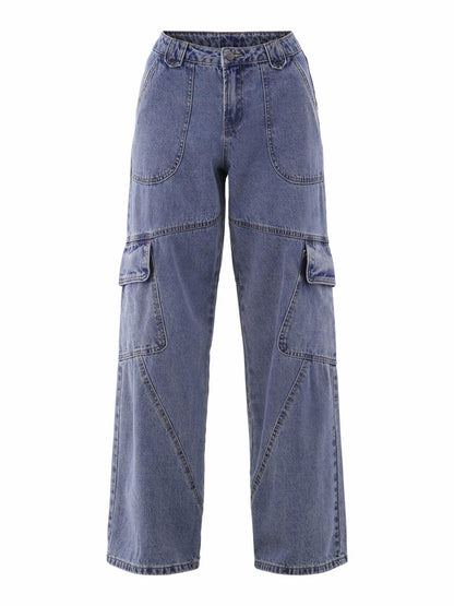 No Boundaries Wide Leg Cargo Pants Womens