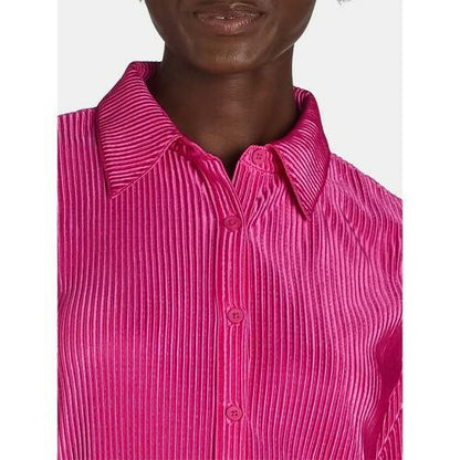 Nine.Eight Womens Plisse Pleat Shirt and Pants Set 2-Piece