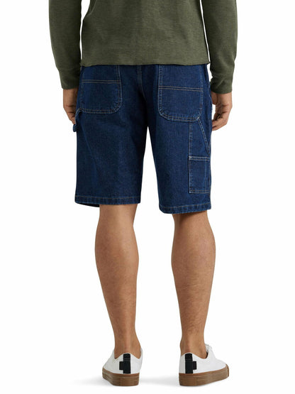 Wrangler Mens and Big Mens Relaxed Fit Carpenter Denim Short Dark Vintage Sz 32