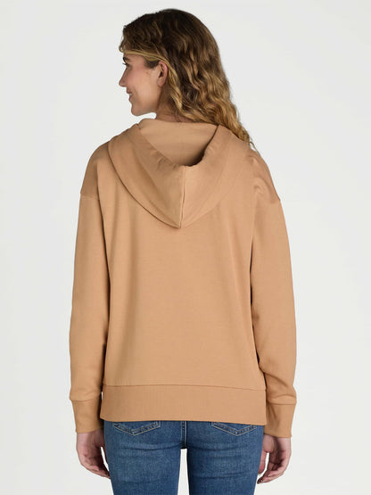 Time and Tru Womens and Womens Plus Zip Up Fleece Jacket with Hood Size M