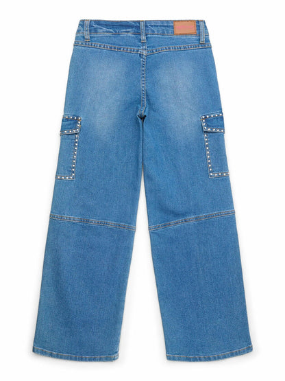 Wallflower Girls Wide Leg Denim