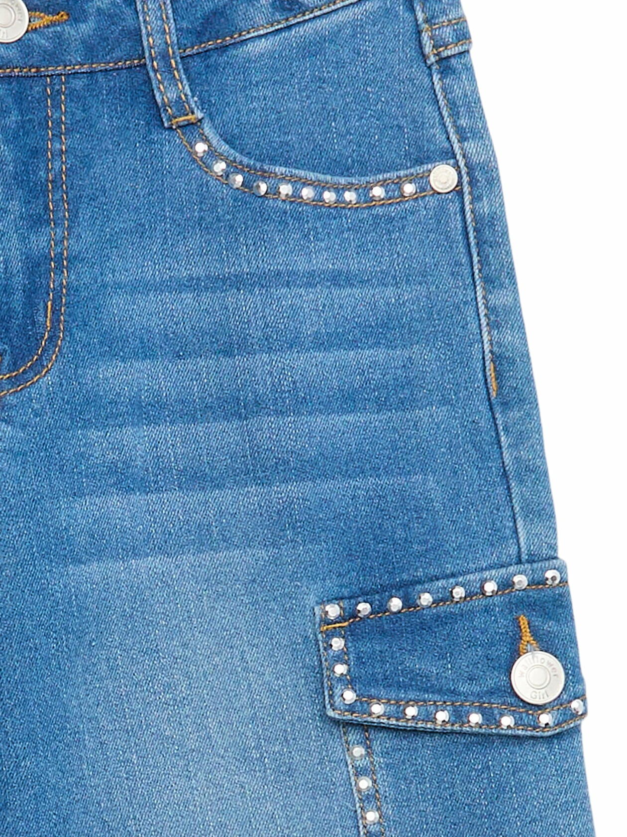 Wallflower Girls Wide Leg Denim