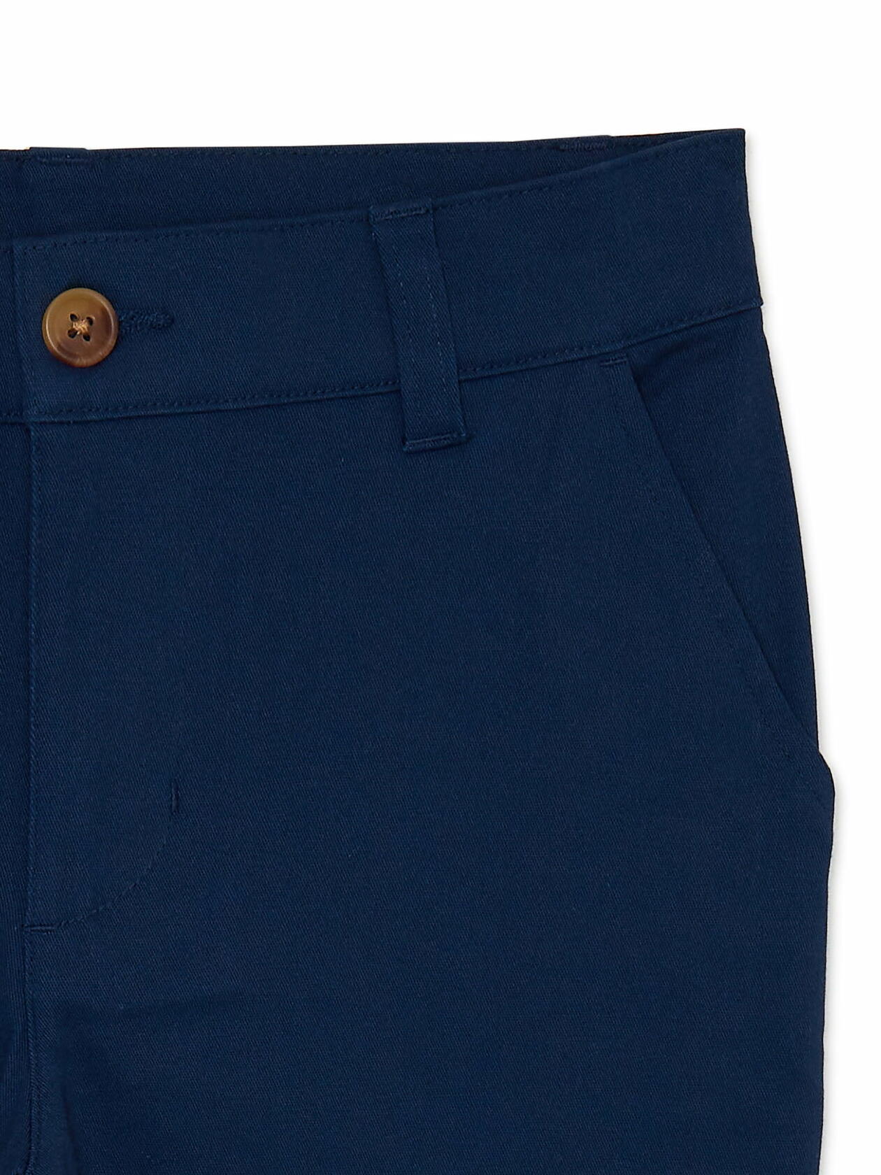 Wonder Nation Boys School Uniform Flat Front Pants Blue Cove Size 10 Slim