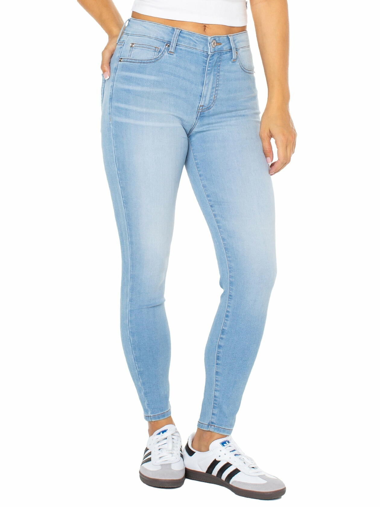 Celebrity Pink Juniors Mid Rise Ankle Skinny Jeans Samantha Size 13/31