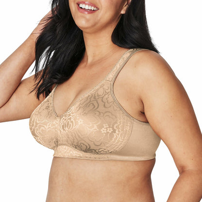 Playtex Womens 18 Hour Ultimate Lift & Support Wireless Bra Nude Size 40DD