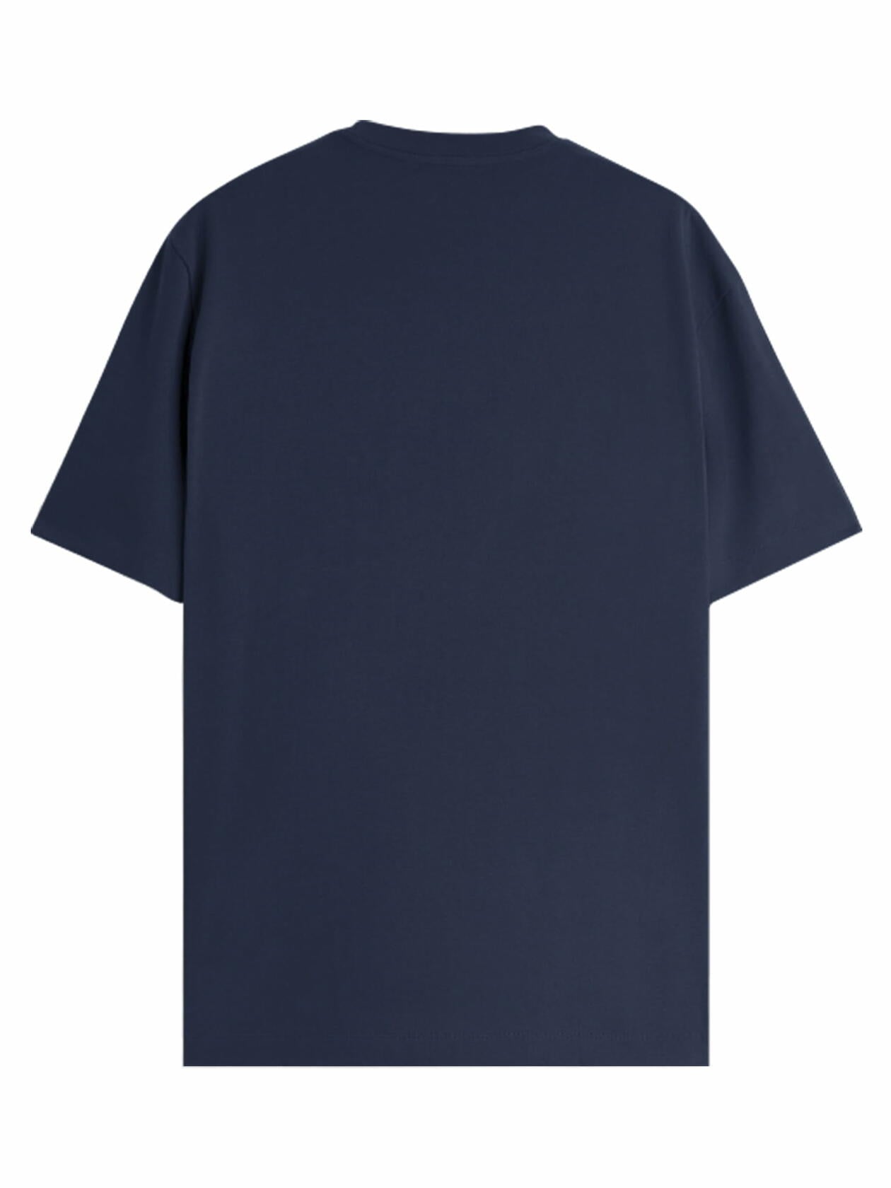 Super Mario Mens Graphic Crew Neck T-Shirt Run Group Navy Size S