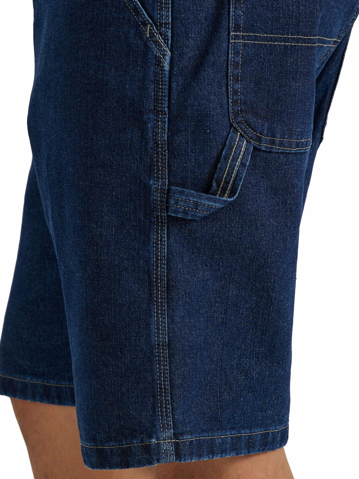 Wrangler Mens and Big Mens Relaxed Fit Carpenter Denim Short Dark Vintage Sz 32