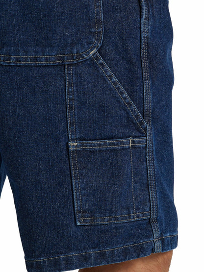 Wrangler Mens and Big Mens Relaxed Fit Carpenter Denim Short Dark Vintage Sz 32
