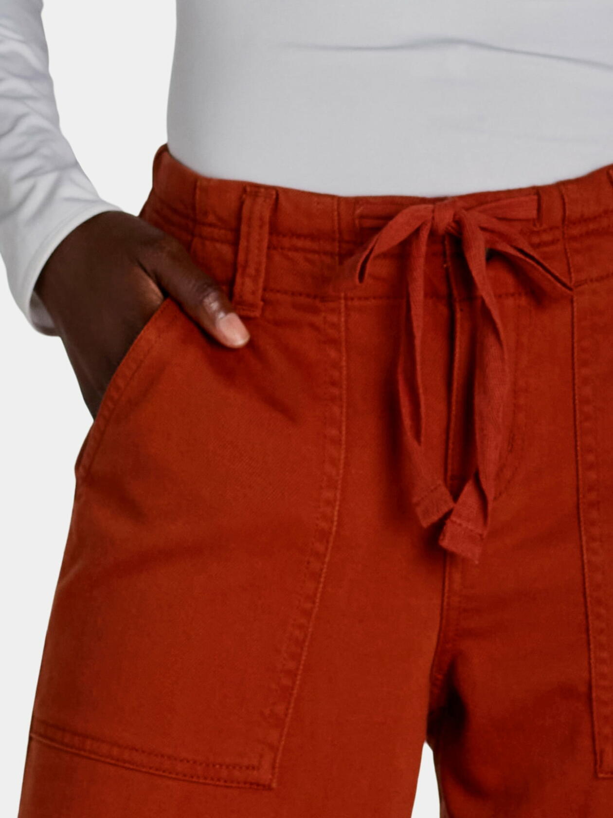 Time and Tru Womens Drawstring Cargo Pants