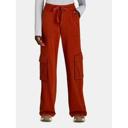 Time and Tru Womens Drawstring Cargo Pants