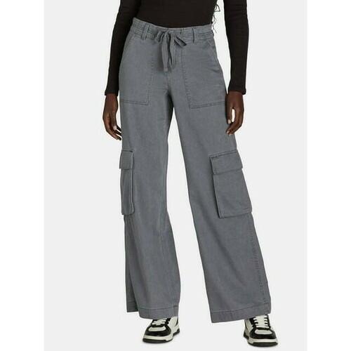 Time and Tru Womens Drawstring Cargo Pants
