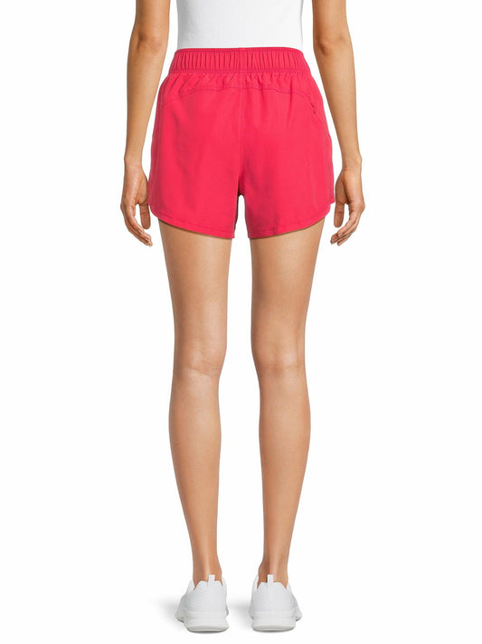 Athletic Works Womens Core Running Shorts Red Size S (4-6)