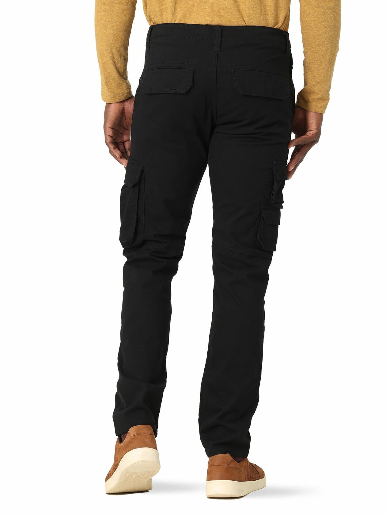 Wrangler Mens Stretch Taper Leg Regular Fit Cargo Pant