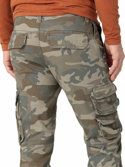 Wrangler Mens Stretch Taper Leg Regular Fit Cargo Pant