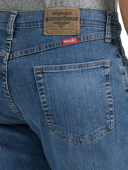 Wrangler Mens and Big Mens Relaxed Fit Jeans with Flex Slate Size 40x32