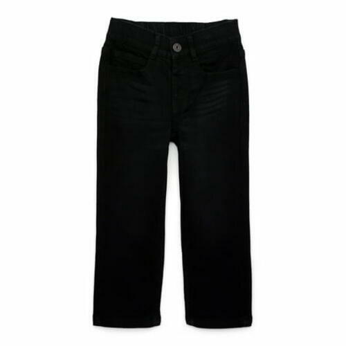 Wrangler Toddler Boy Pull-On Straight Leg Jeans