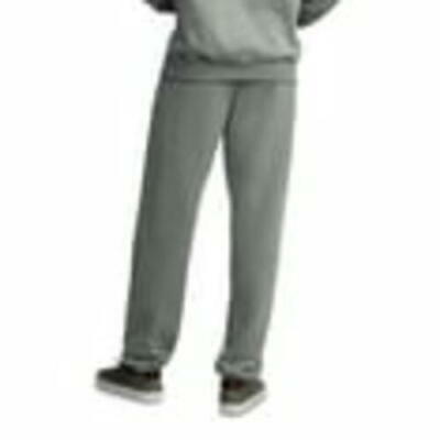 Fruit of the Loom Mens EverSoft Fleece Elastic Bottom Sweatpants with Pockets