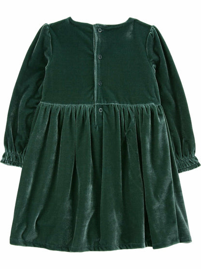 Carters Child of Mine Toddler Girl Holiday Dress One-Piece Green Size 3T