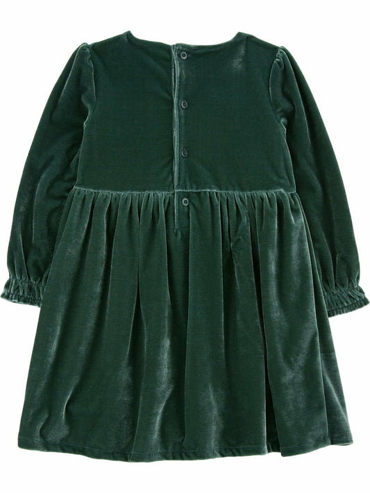 Carters Child of Mine Toddler Girl Holiday Dress One-Piece Green Size 3T