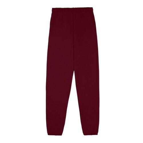 Fruit of the Loom Mens EverSoft Fleece Elastic Bottom Sweatpants with Pockets